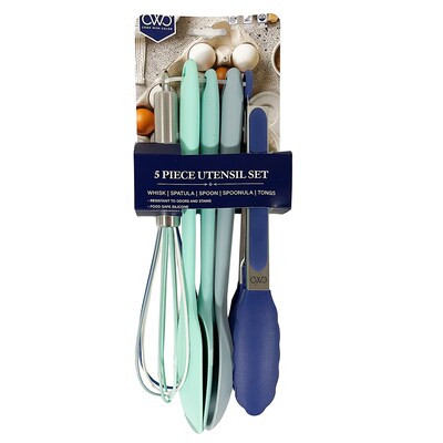 Cook With Color 5 Piece Utensil Set
