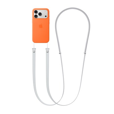 Apple Crossbody Strap for iPhone 17 Series Phones, Light Gray (MGGM4LL/A)