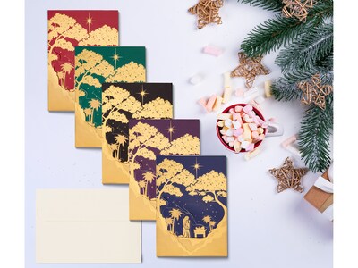 Better Office Religious Christmas Cards, 5" x 7", 5/Pack (64660-5PK)