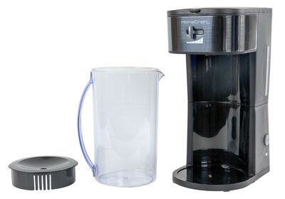 HomeCraft 12-Cups Automatic Drip Coffee Maker, Black (HCIT3BS)