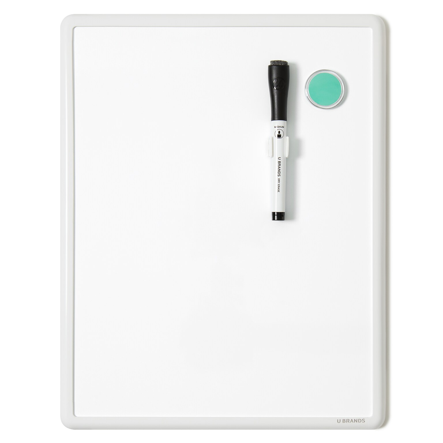 U Brands Contempo Frame Dry-Erase Whiteboard, 14 x 11 (252U00-04)