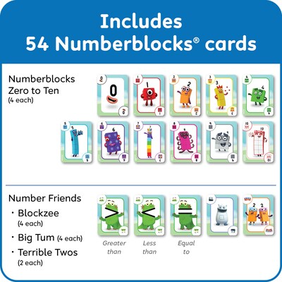 hand2mind Numberblocks Playing Cards