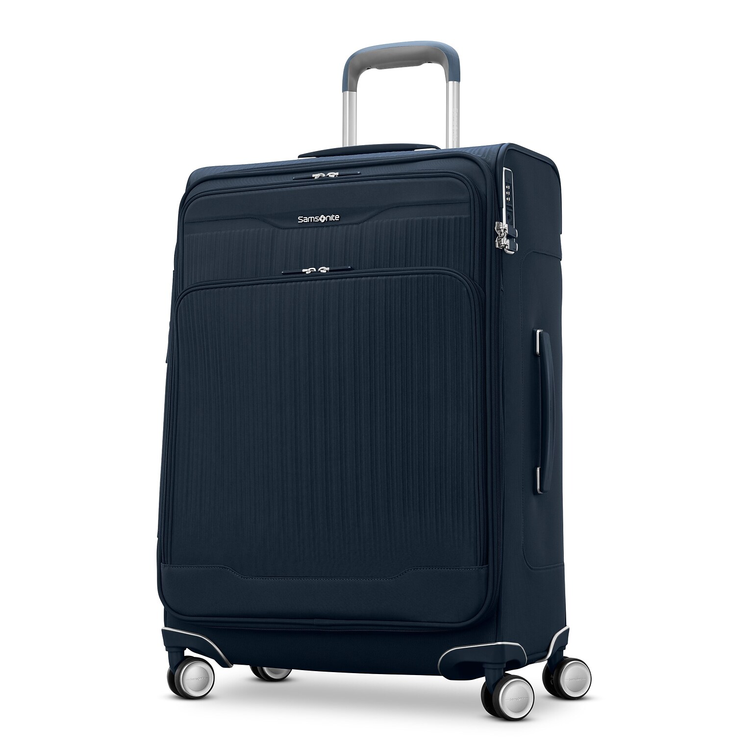 Samsonite Silhouette 18 27 Suitcase with Spinner Wheels, Deep Navy (153640-D418)