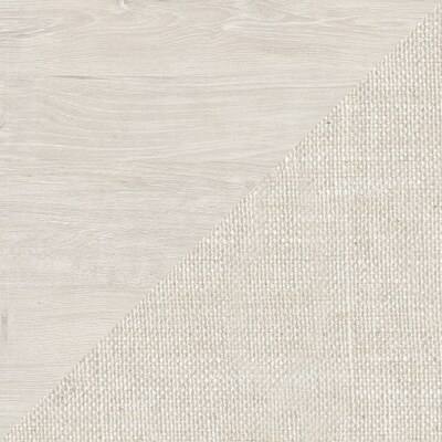 Bush Furniture Key West 60" L-Shaped Desk with Mid-Back Tufted Office Chair, Linen White Oak (KWS045LW)
