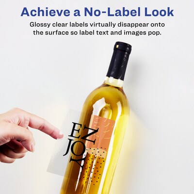 Avery Laser/Inkjet Multipurpose Rectangle Labels, 4 x 6, Clear, 200 Labels/Box (94278)