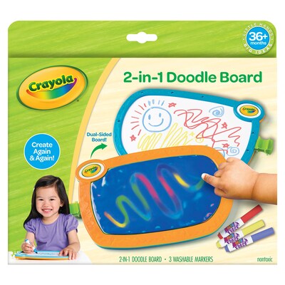 Crayola Young Kids Double Doodle Board (BIN811536)