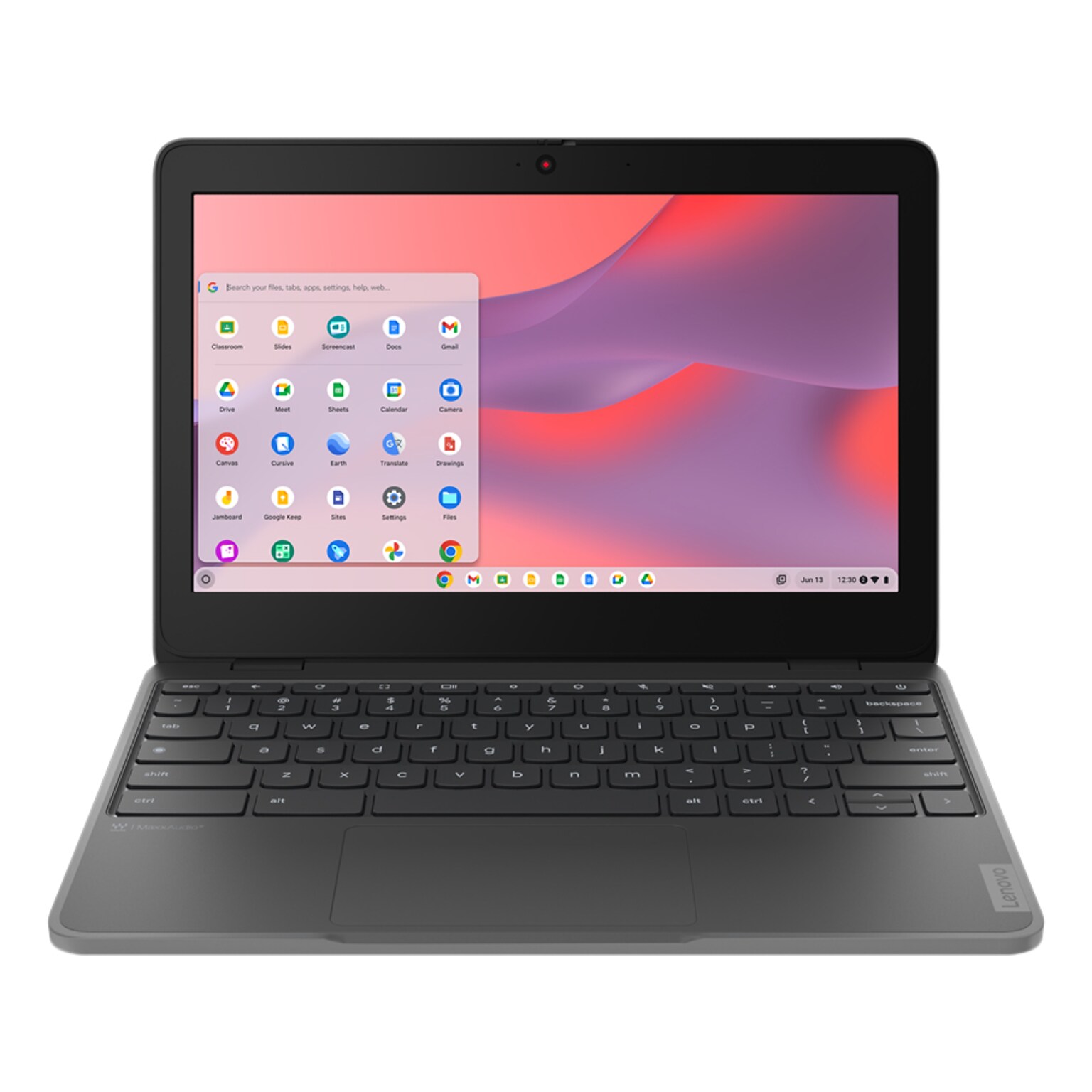 Lenovo 100e Gen 4 11.6 Chromebook, MediaTek Kompanio 520, 8GB Memory, 64GB eMMC, Google Chrome (82W0000PUS)