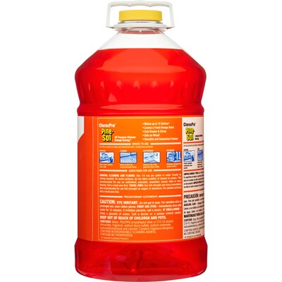 Pine-Sol All Purpose Cleaner, Orange Energy Scent, 144 oz. (41772)