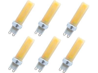 Viribright 3.2-Watt Daylight LED Cube Stick Bulb, 6/Box (751839-6)
