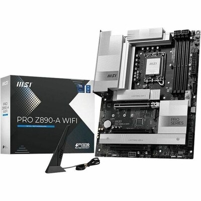 MSI PRO Z890-A WIFI Socket LGA 1851 ATX Intel Core Ultra Motherboard (Z890AWIFI)