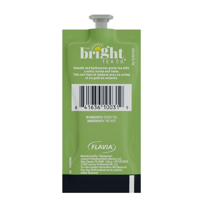 The Bright Tea Co. Select Green Tea, Flavia Freshpacks, 100/Carton (MDRB508)