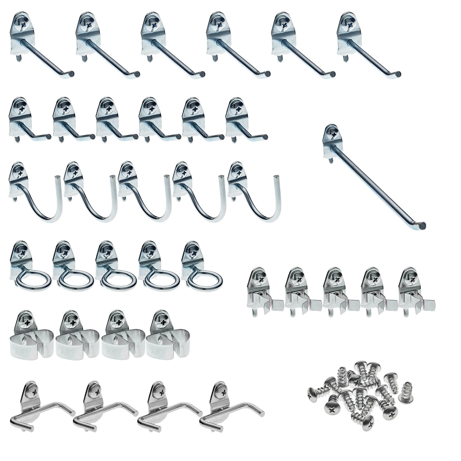 Triton Products DuraHook Kit, 36 Assorted Pegboard Hooks (76936)