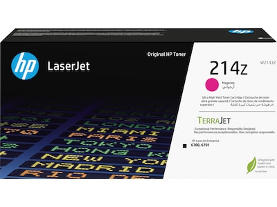 HP 214Z Magenta Ultra High Yield Toner Cartridge  (W2143Z)