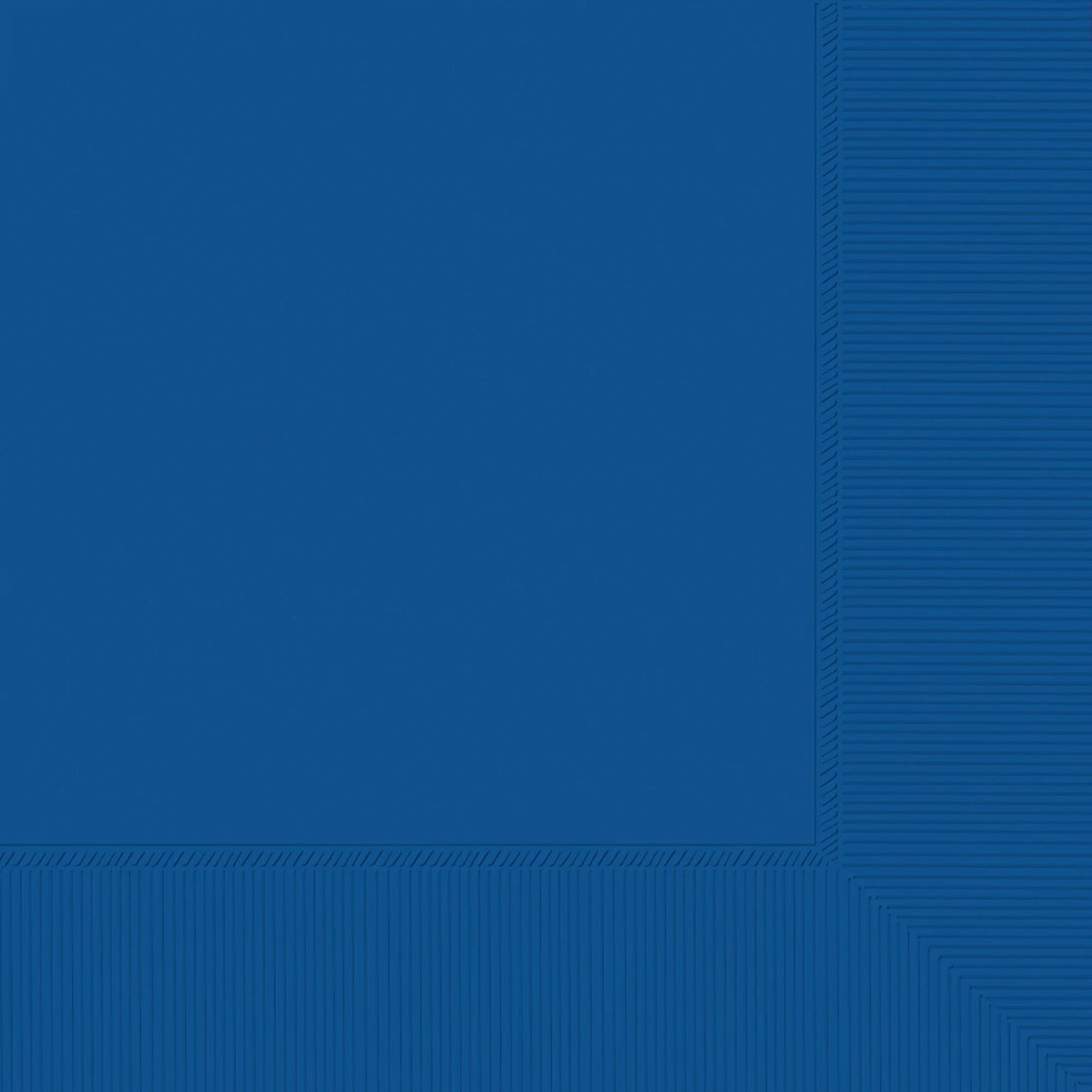 Party City Lunch Napkin, 2-Ply, Royal Blue, 40 Napkins/Pack (AM61211-105-ST)