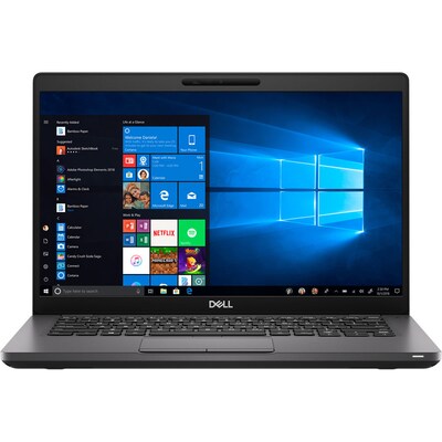 Dell Latitude 5000 14 LCD Laptop, Intel Core i5-8365U, 8GB RAM, 128GB SSD, Backlit Keyboard, Windows 11 Pro, Black
