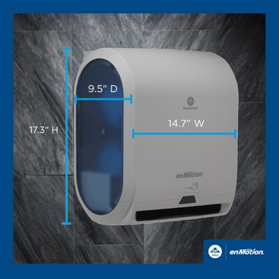 enMotion Hardwound Paper Towel Dispenser, Gray (59460A)