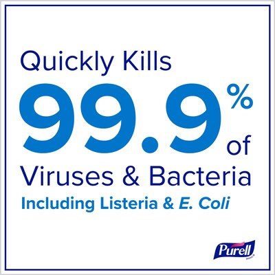 PURELL Foodservice Disinfecting Wipes, 72 Wipes/Pack (9371-12)