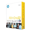 HP All-In-One22 8.5 x 11 Multipurpose Paper, 22 lbs., 96 Brightness, 500 Sheets/Ream (202810)
