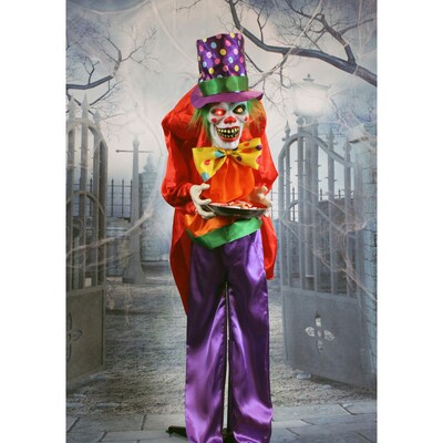 Haunted Hill Farm Life-Size Animatronic Clown (HHCLOWN-2FLSA)