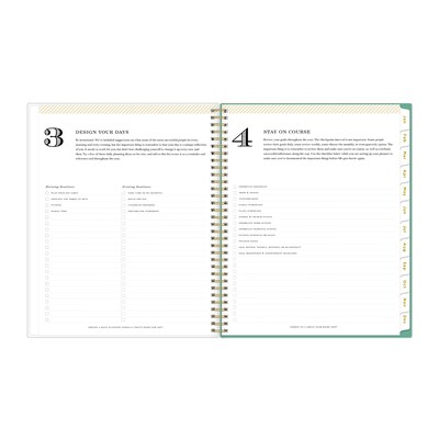 2026 Blue Sky Day Designer Peyton 8.5" x 11"  Weekly & Monthly Planner, Plastic Cover, Multicolored (103618-26)