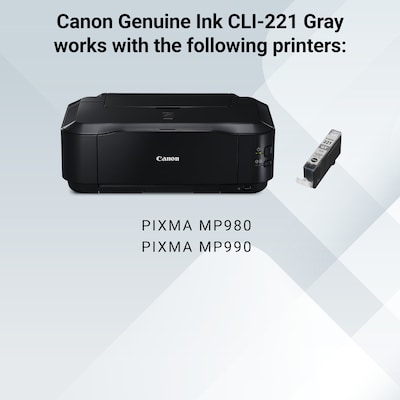 Canon 221 Gray Standard Yield Ink Cartridge (2950B001)
