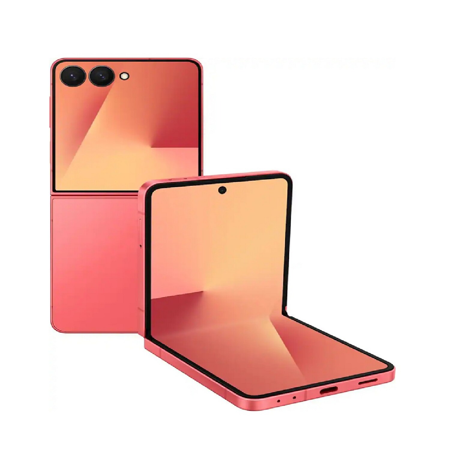 Samsung Galaxy Z Flip7 5G Unlocked Cell Phone, 256GB, Coral Red (SM-F766UZRAXAA)