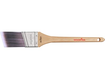 Wooster Brush ULTRA/PRO Firm 1.5 Nylon/Polyester Thin Angle Brush, 6/Box (0041810014)