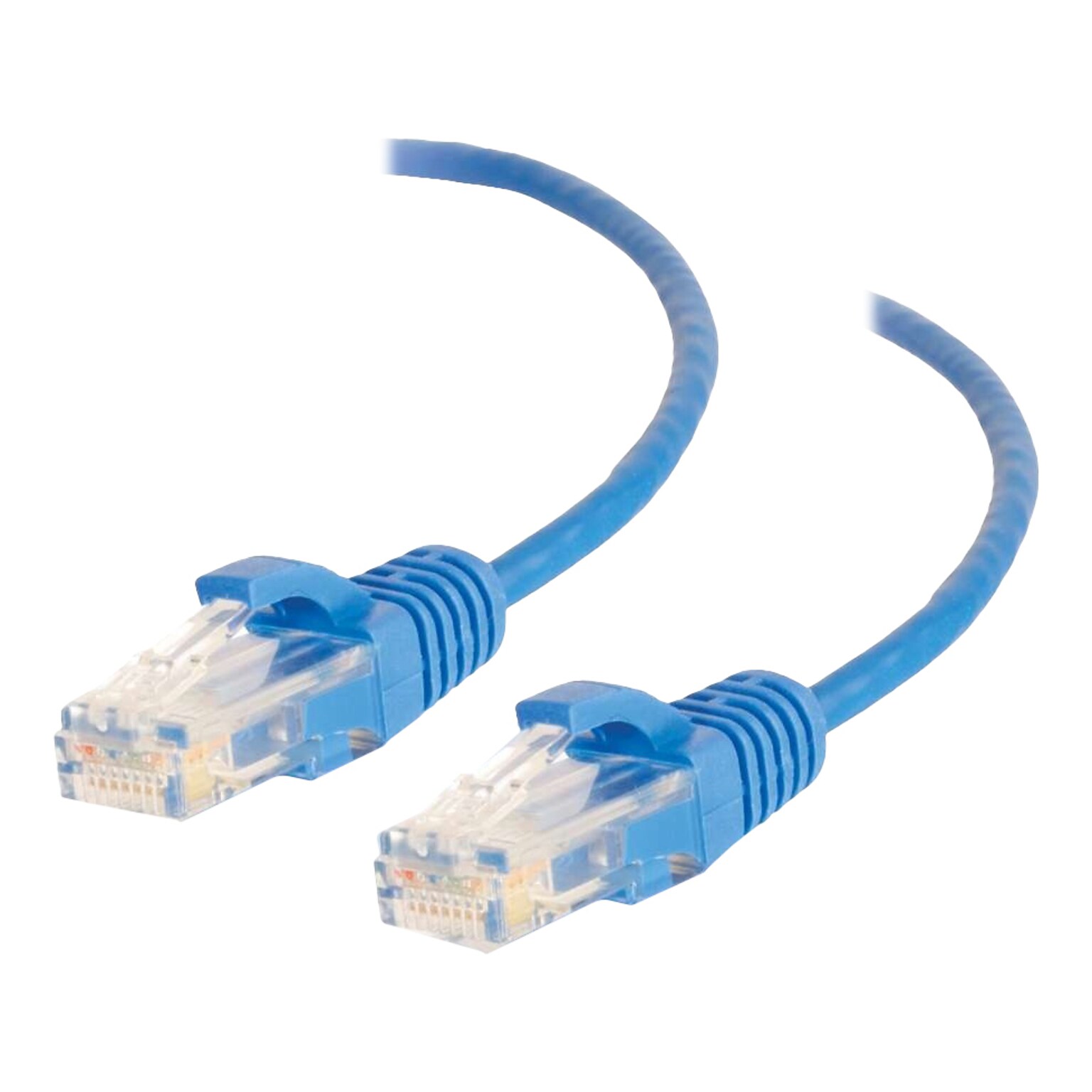C2G Cables to Go 7 CAT-6 UTP Ethernet Patch Cable, 28 AWG, Blue (01080)