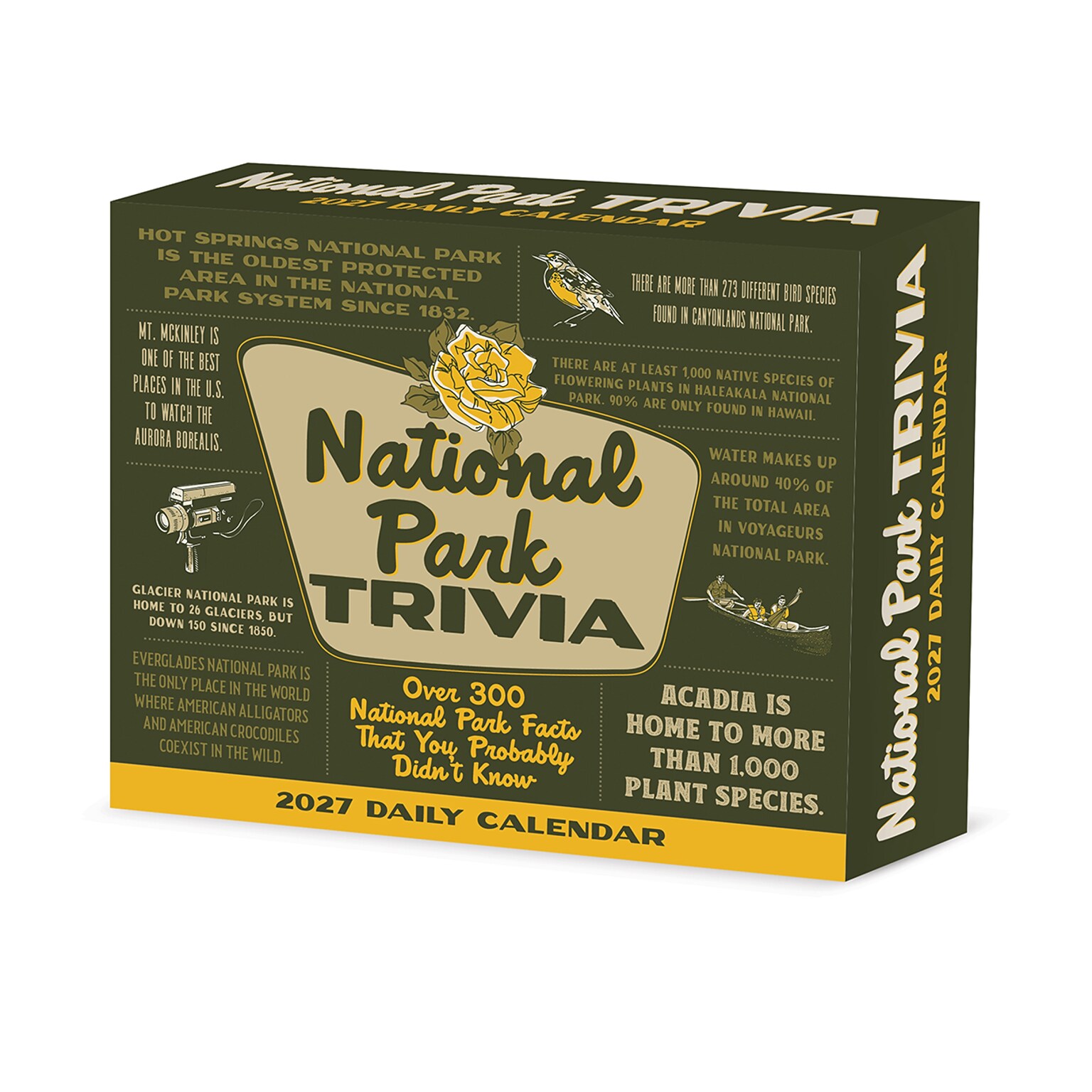 2027 Willow Creek 6.2 x 5.4 Day-to-Day Calendar, Assorted Colors (63637)