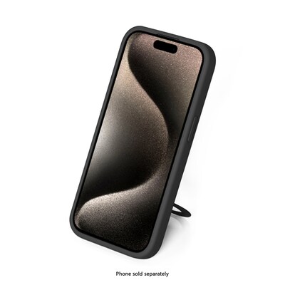 SaharaCase Venture Series Silicone Phone Case for iPhone 16e, Shock Absorbing, Scorpion Black (CP00810)