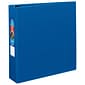 Avery Heavy Duty 2" 3-Ring Non-View Binders, One Touch EZD Ring, Blue (79882)