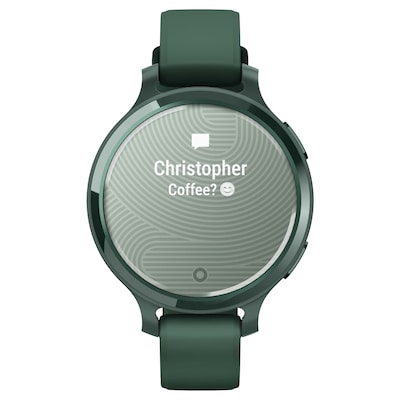 Garmin Lily 2 Active Smartwatch, GPS, 38mm, Jasper Green Case & Silicone Band (010-02891-02)