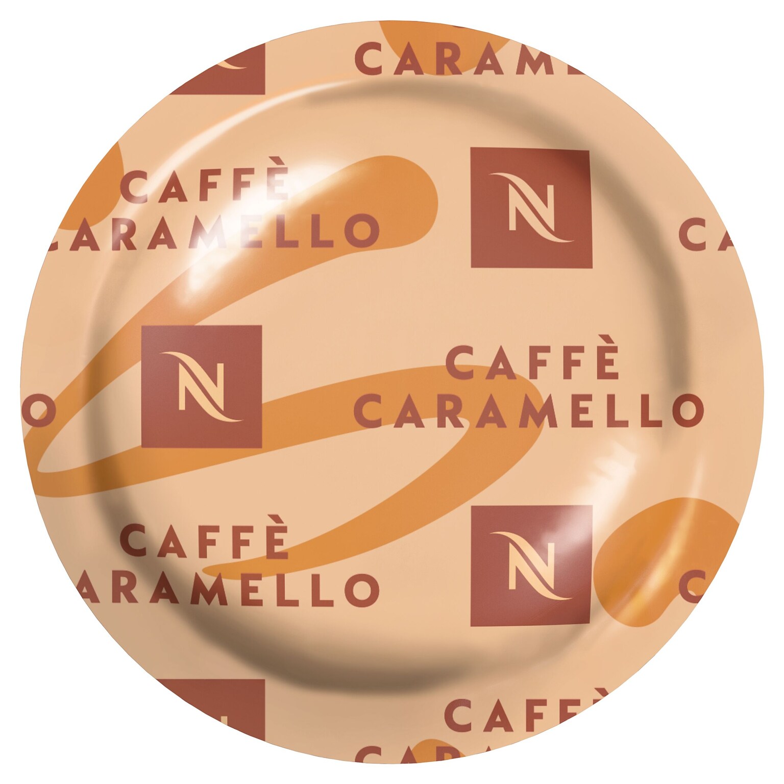 Nespresso Caffè Caramello Coffee Nespresso Professional Capsules, Espresso Roast, 50/Box (8895.84)
