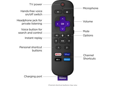 Roku Ultra 4802R Streaming Media Player, Black