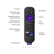 Roku Ultra 4802R Streaming Media Player, Black (4802R)