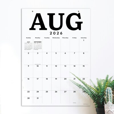 2026-2027 TF Publishing Art 17 x 12 Academic Monthly Desk Pad Calendar (AY27-8512)