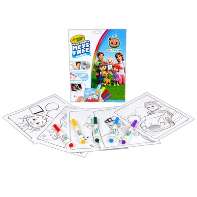 Crayola Color Wonder: Cocomelon Coloring Book, 18 Pages, 2 Sets/Bundle (BIN752788-2)