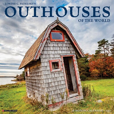 2027 Willow Creek Outhouses of the World  12 x 12 Monthly Wall Calendar (61657)