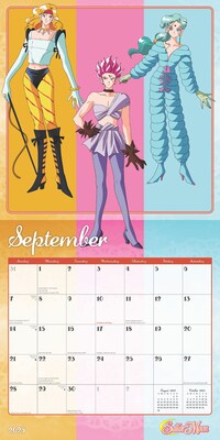 2025 Cal Ink Sailor Moon 12" x 12" Monthly Wall Calendar (9781645916918)