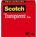 Scotch Transparent Tape Refill, 1 x 72 yds. (600)