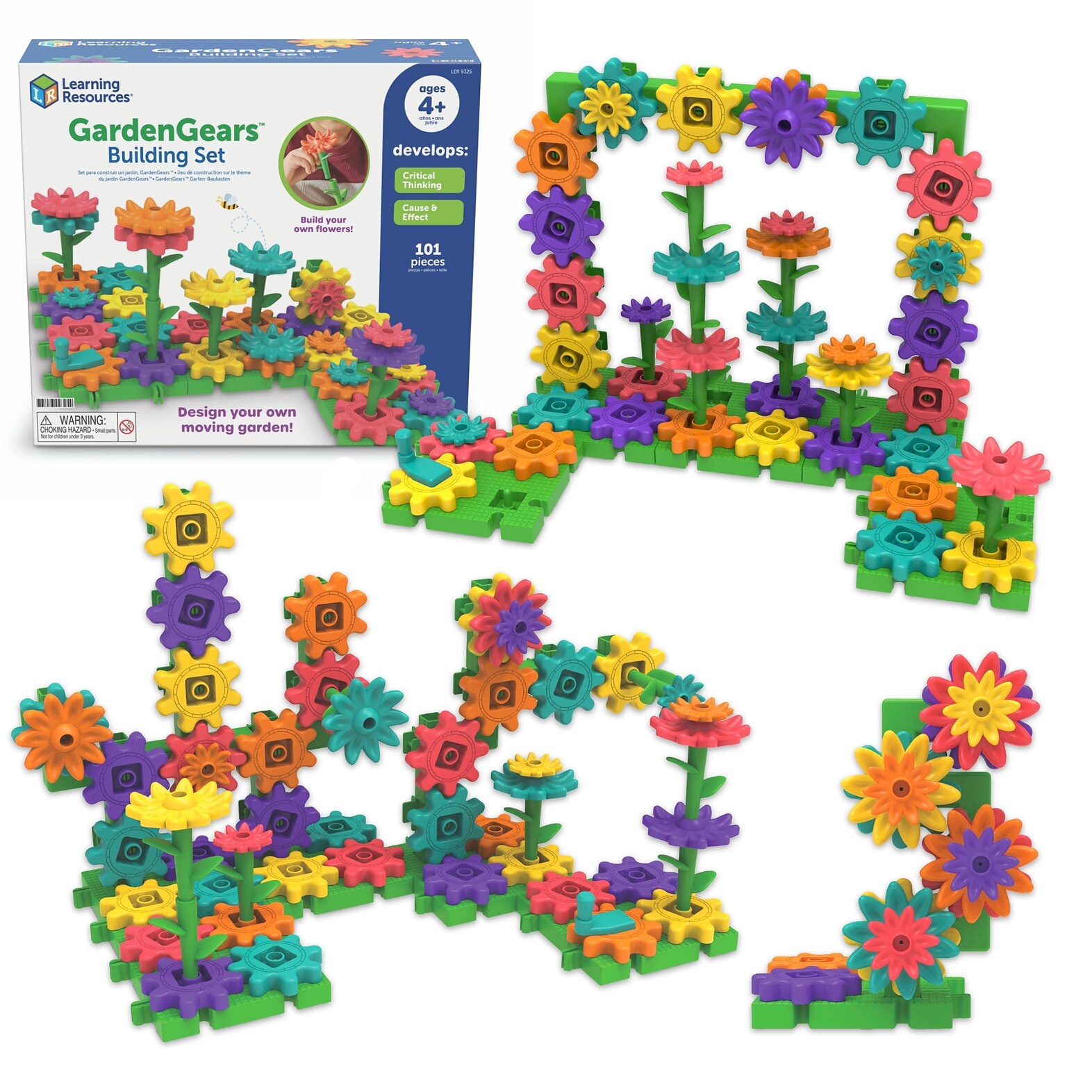 Learning Resources Gears! Gears! Gears! GardenGears (LER9325)