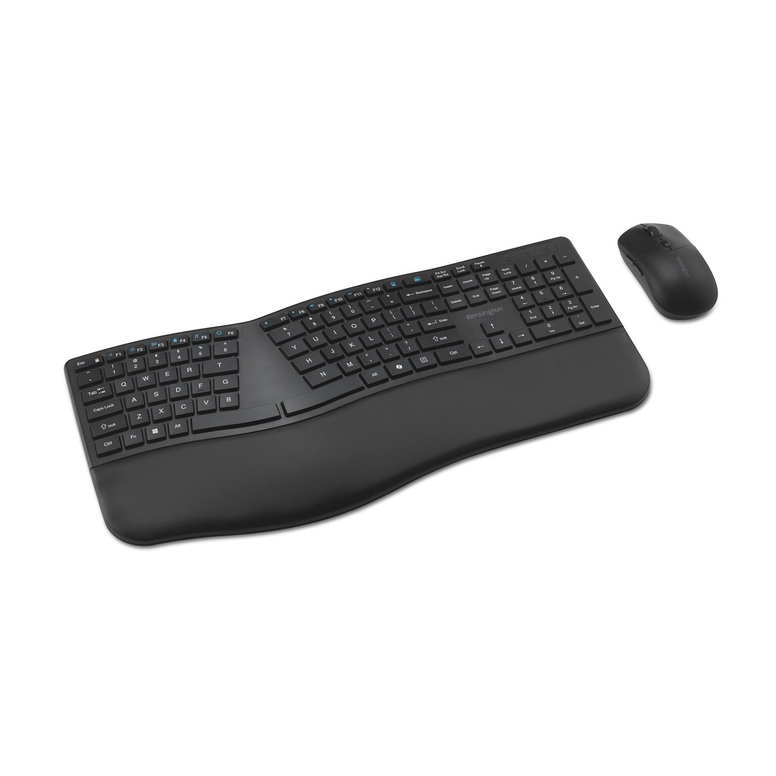 Kensington Pro Fit Ergo KM680 EQ Rechargeable Desktop Set, Black (K72486NA)
