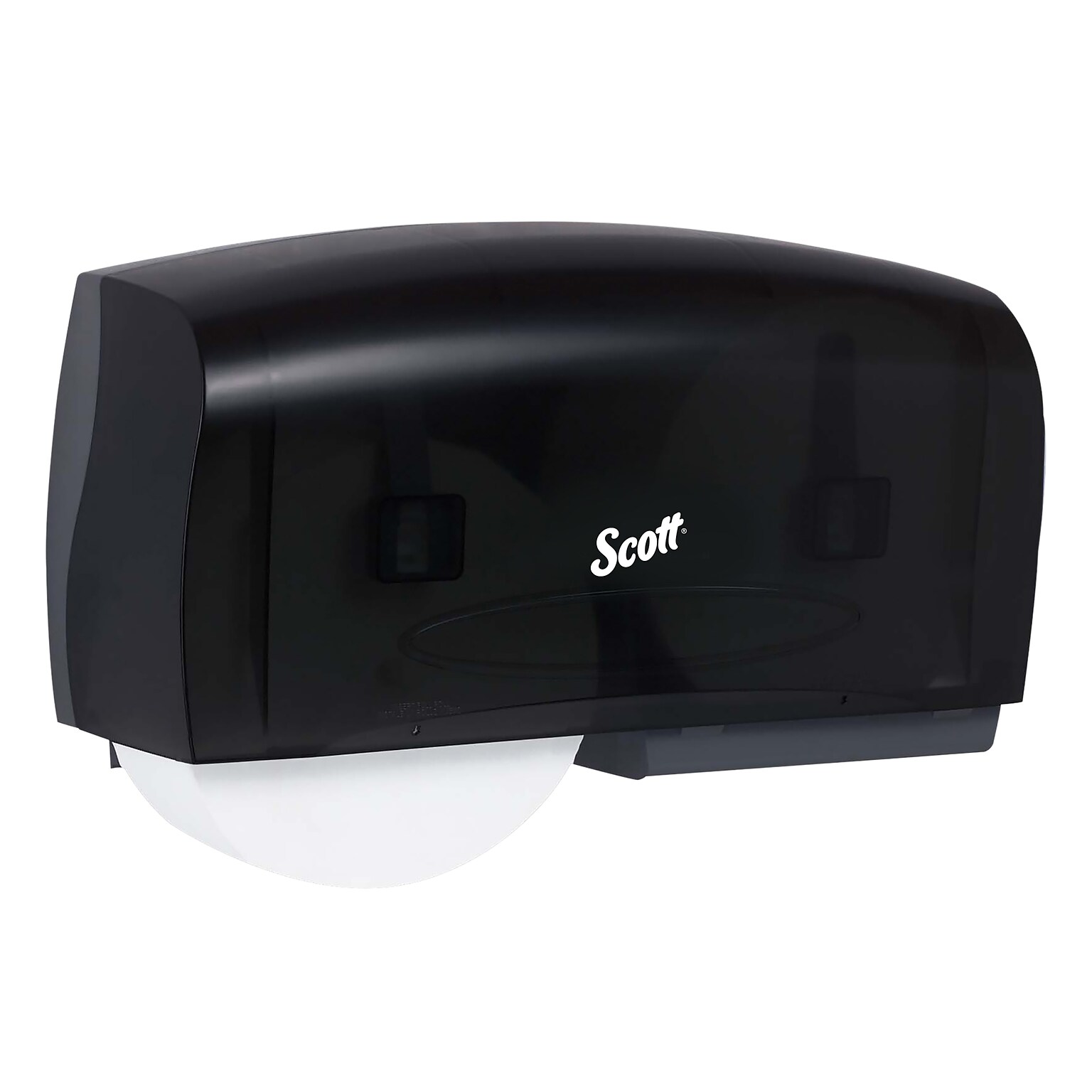 Scott Essential Coreless Toilet Paper Dispenser, Black (09608)