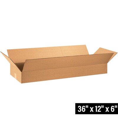 36 x 12 x 6 Shipping Boxes, 32 ECT, 20/Bundle (36126)