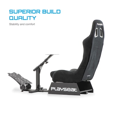 Playseat Evolution Alcantara Racing Simulator Cockpit, Black (REM.00008)