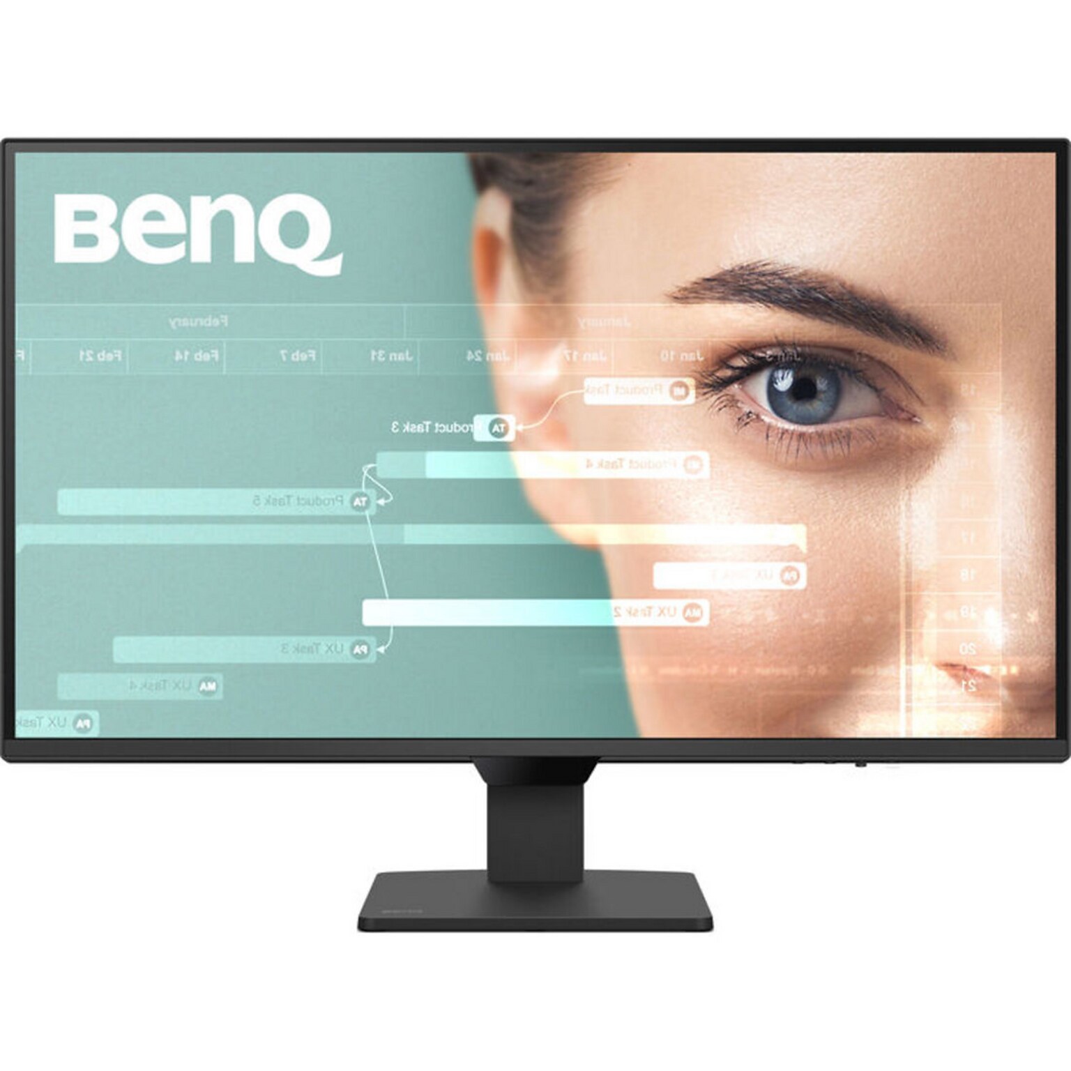 BenQ GW 27 QHD IPS 100Hz LCD Monitor, Built-In Speaker, Black (GW2790Q)