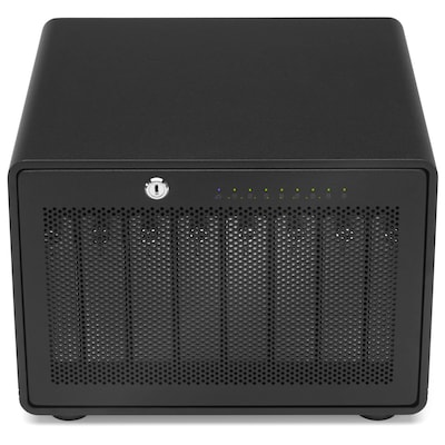 OWC ThunderBay 8 8-Bay Thunderbolt 3 RAID Enclosure, SSD & HDD, Black (OWCTB38JBKIT0)