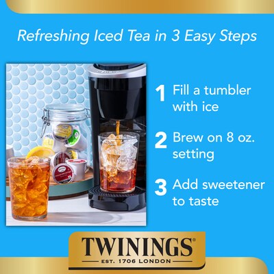 Twinings Chai Latte Black Tea, Keurig® K-Cup® Pods, 22/Box (TNA78919)