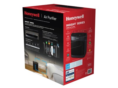 Honeywell InSight Energy Star HEPA Console Air Purifier, Black (HPA5100B)