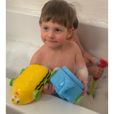 Griddly Kids BobBee Water Toy, Blue and Yellow (GRG4000626)
